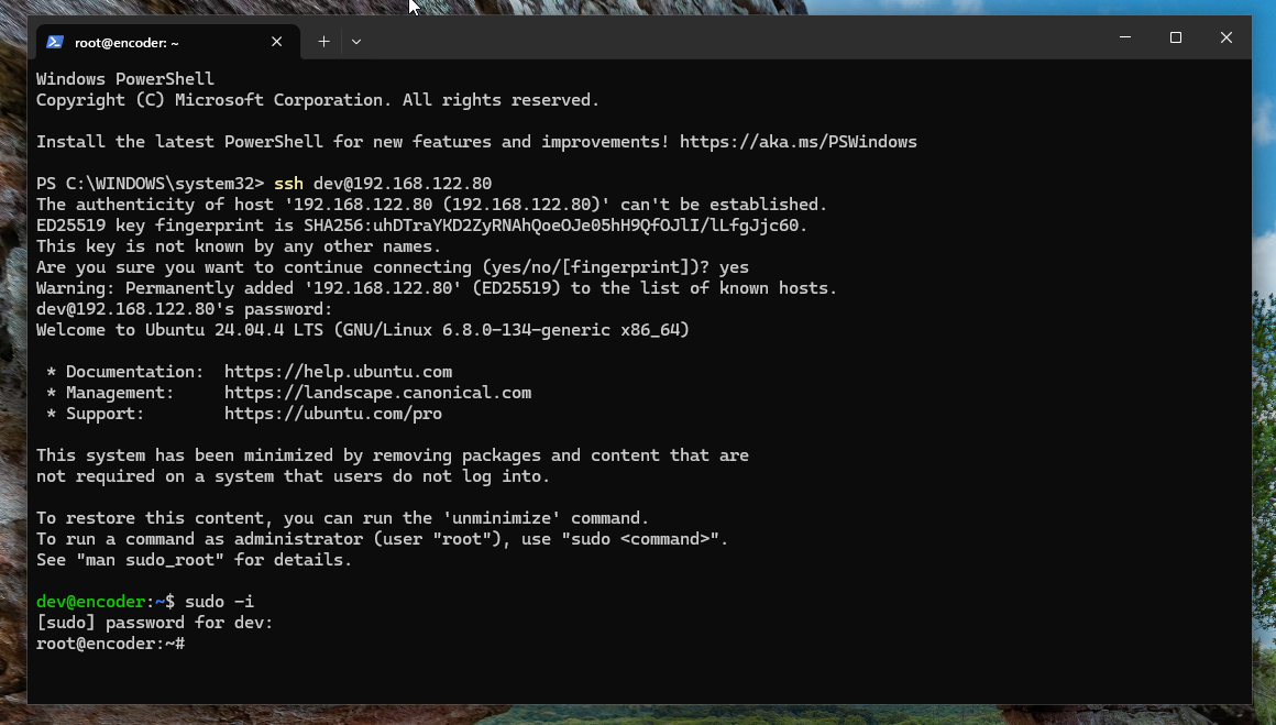 root user